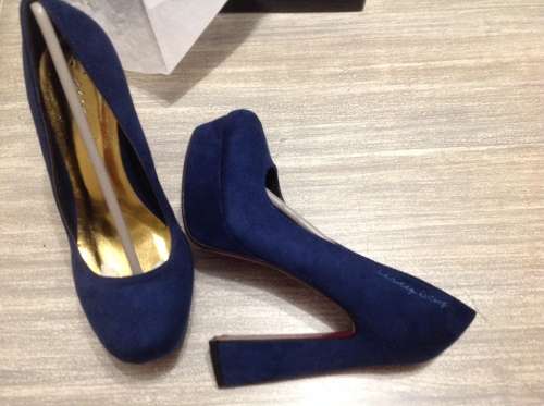 Sissy Boy Suede Platform Heels