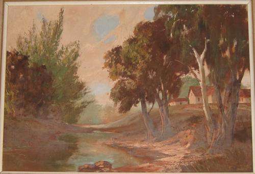DINO PARAVANO OIL PAINTING, A MUST HAVE !,