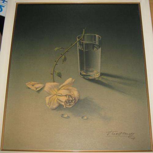TRETCHIKOFF PRINT , HAND SIGNED BY ARTIST IN PEN AND DATED
