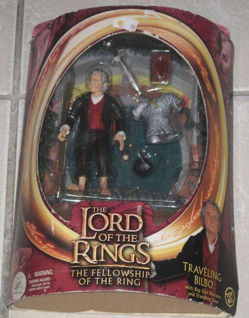 Traveling Bilbo Lord of the Rings Fellowship of the Ring Toy Biz