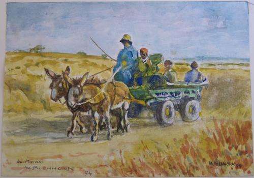 WALTER BUCHHORN, PAINTED WITH PIERNEEF AND MORE KNOWN SA ARTISTS, MUST SEE