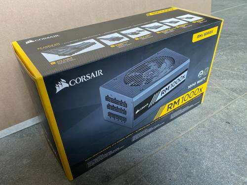 1000W PSU - Corsair RM1000X Series - 80 Plus Gold Certified Power Supply Unit