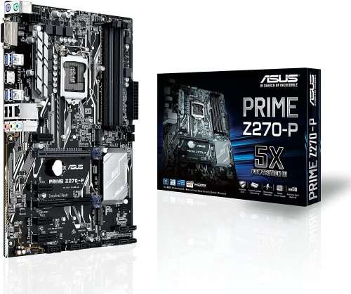 ASUS PRIME Z270-P MOTHERBOARD - Socket LGA1151 Intel Z270 Chipset
