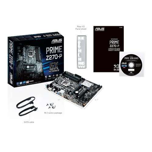 ASUS PRIME Z270-P MOTHERBOARD - Socket LGA1151 Intel Z270 Chipset