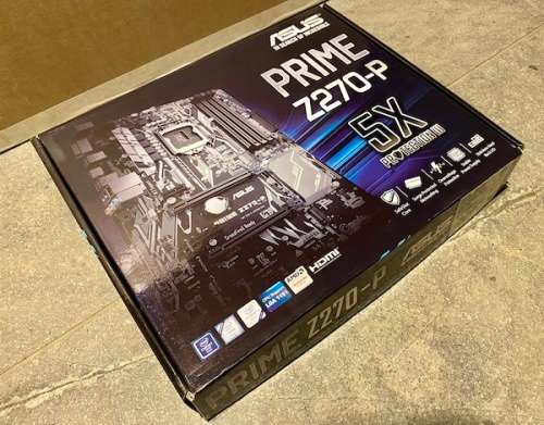 ASUS PRIME Z270-P MOTHERBOARD - Socket LGA1151 Intel Z270 Chipset