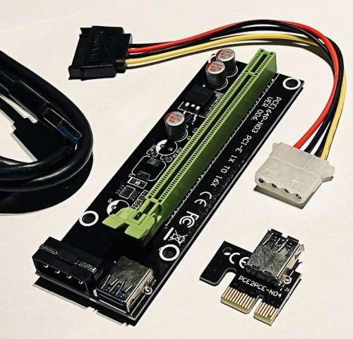 PCI-E Riser Card - Black