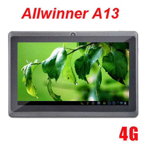 Bargain Tablet - All Winner A13 1.2GHz DDR3 512MB 7inch 4GB - FREE POSTAGE