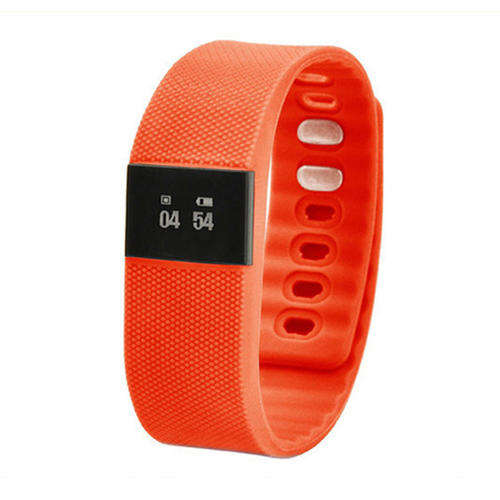 LOCAL STOCK FAST DELIVERY Smart Fitness Wrist Watch Bluetooth 4.0 Waterproof Health Bracele Orange