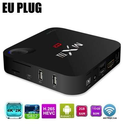 MXIII-G TV Box Android 5.1 1000M LAN  -  EU PLUG  2GB+16GB