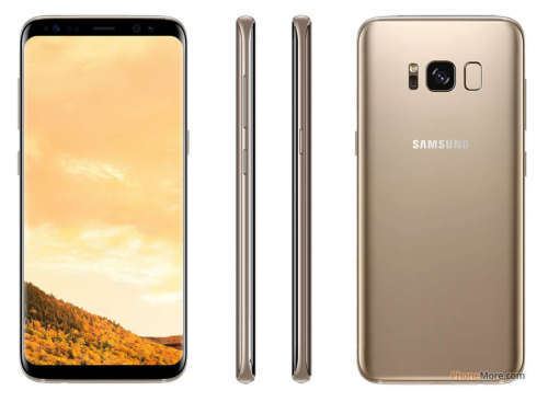 Samsung S8  - 64GB - Single Sim - Color Maple Gold - Brand New - Local Stock