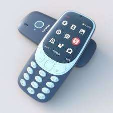Nokia 3310 (2017)  - Color Dark Blue Matte - New Original  - Local Stock