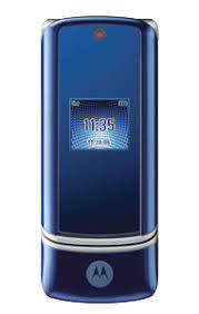 Motorola - Moto KRZR K1 - Color Cosmic Blue - Brand New - Stock On Hand