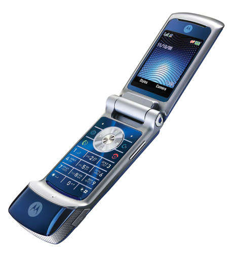 Motorola - Moto KRZR K1 - Color Cosmic Blue - Brand New - Stock On Hand