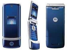 Motorola - Moto KRZR K1 - Color Cosmic Blue - Brand New - Stock On Hand