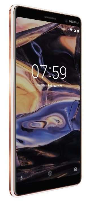 Nokia 7 Plus - 64GB - Color Black Copper - Local Stock - (Releasing In April 2018)