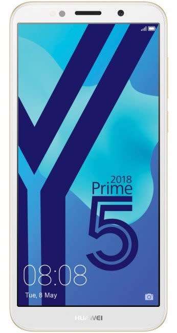 Huawei Y5 Prime (2018) - 16GB - Dual Sim - Color Gold - Local Stock