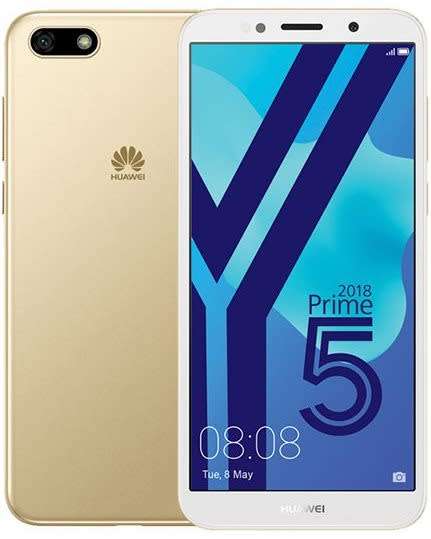 Huawei Y5 Prime (2018) - 16GB - Dual Sim - Color Gold - Local Stock