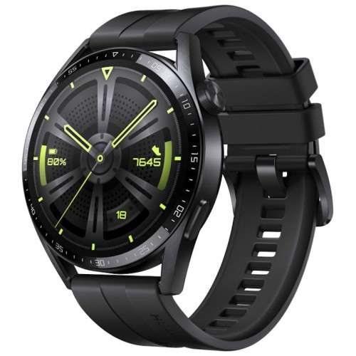 Huawei watch GT 3 46mm - Black Stainless Steel Case