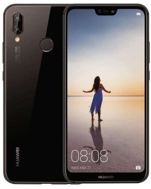 Huawei p20 Lite 64GB Single Sim - Midnight Black