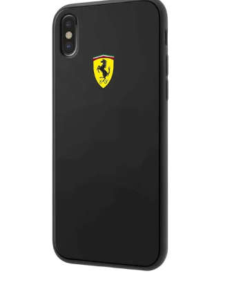 APPLE IPHONE XS MAX FERRARI PROTECTIVE CASES BLACK