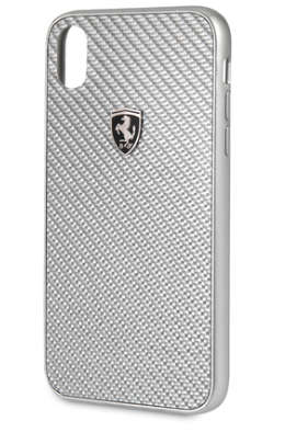 APPLE IPHONE 6.1 FERRARI PROTECTIVE CASES SILVER