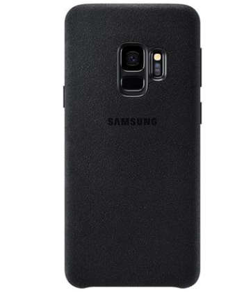 SAMSUNG GALAXY S9 PLUS ALCANTARA COVER CASE BLACK