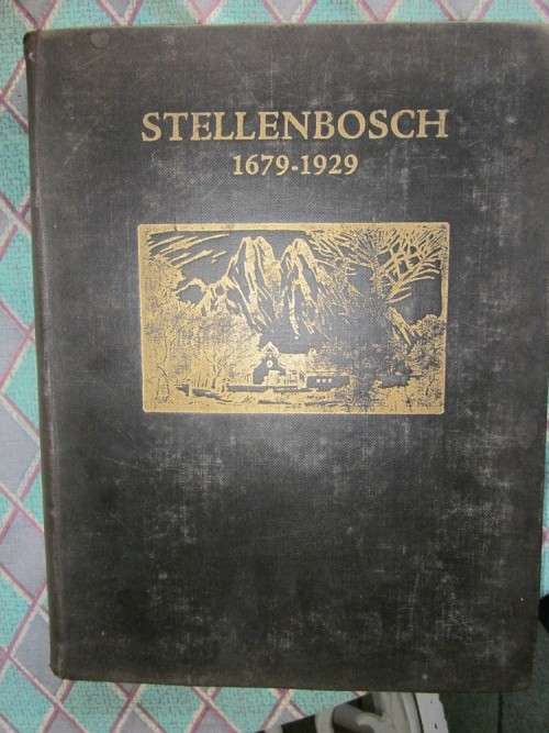 Stellenbosch 1679-1929-Pentekeninge AC Bouman, Houtsnee Pierneef