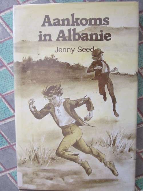 Aankoms in Albanie -Jenny Seed- ex bib boek