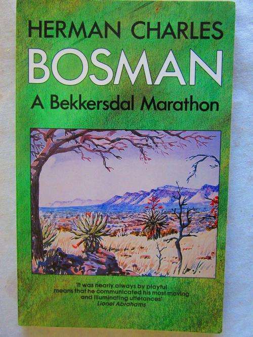 a Bekkersdal Marathon - Herman Charles Bosman - softcover