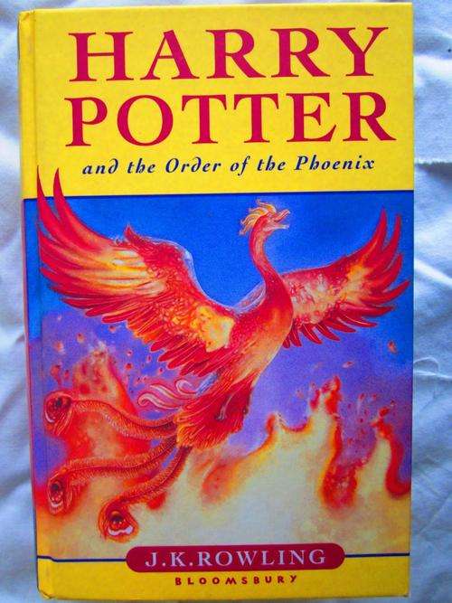 Harry Potter and the Order of the Phoenix- JK Rowling - Hardcover 2003 first edition