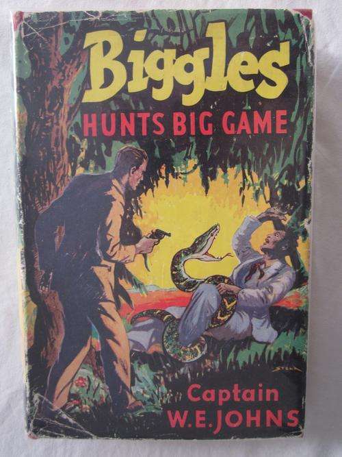 Biggles Hunts Big Game - Captain WE Johns - No 29 - book has a few pencil marks