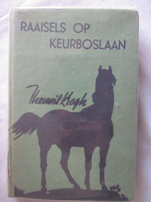 Raaisels op Keurboslaan - Theunis Krogh -No 10-1958 -ex bib, binding voor is los