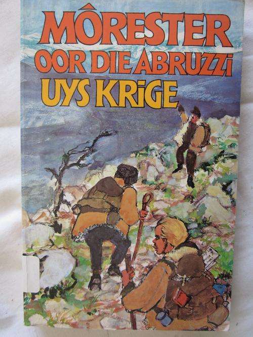 Morester oor die Abruzzi -Uys Krige-ex bib in goeie toestand-Krige se ontsnapping as krygsgevangene