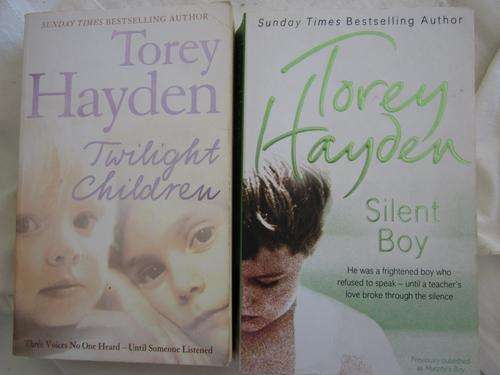 Clearance Sale 2 x Torey Hayden Books- Paperback -Twilight Children/Silent Boy