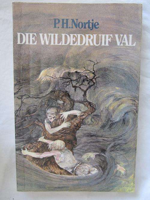 Die Wildedruif Val -PH Nortje - skoolstempel voor in boek
