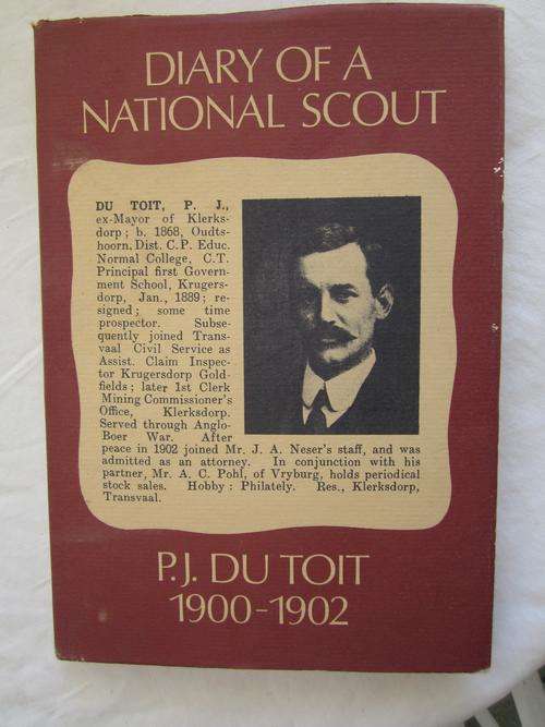 Diary of a National Scout P.J. du Toit 1900-1902 -editing J.P. Brits
