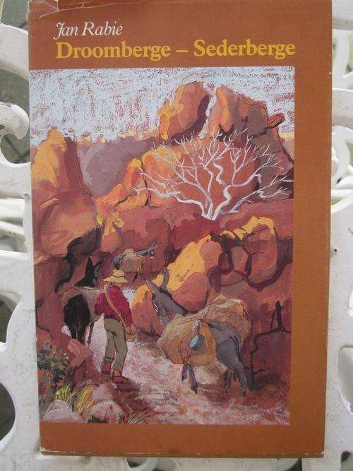 Droomberge-Sederberge - Jan Rabie - stofomslag Marjorie Wallace