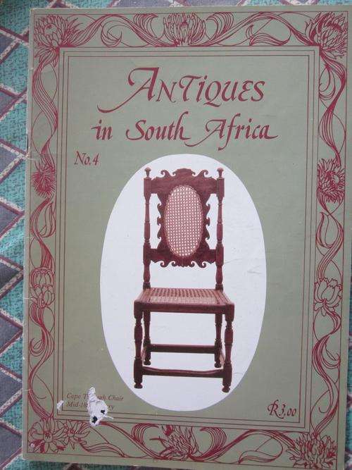 Antiques in South Africa - No 4 - damage to front page