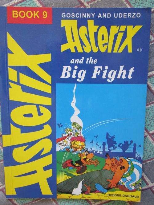 Asterix and the Big Fight -Book 9 -Goscinny and Uderzo - paperback