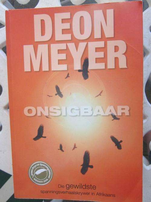 Onsigbaar - Deon Meyer - paar bladsye is geriffel