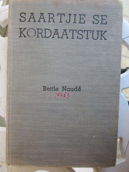 Saartjie se Kordaatstuk -Bettie Naude-APB 1955-eerste druk? Saartjie reeks no 13