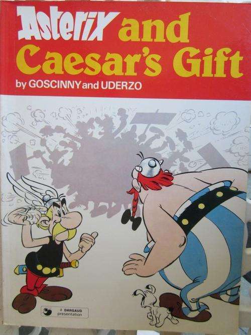 Asterix and Ceasar's Gift -Goscinny and Uderzo -softcover