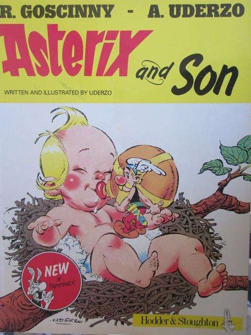 Asterix and Son -Goscinny and Uderzo -softover