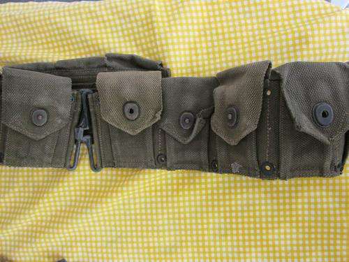 Pocket Ammo Belt -  M23 Cartridge Belt--WW 2 ??