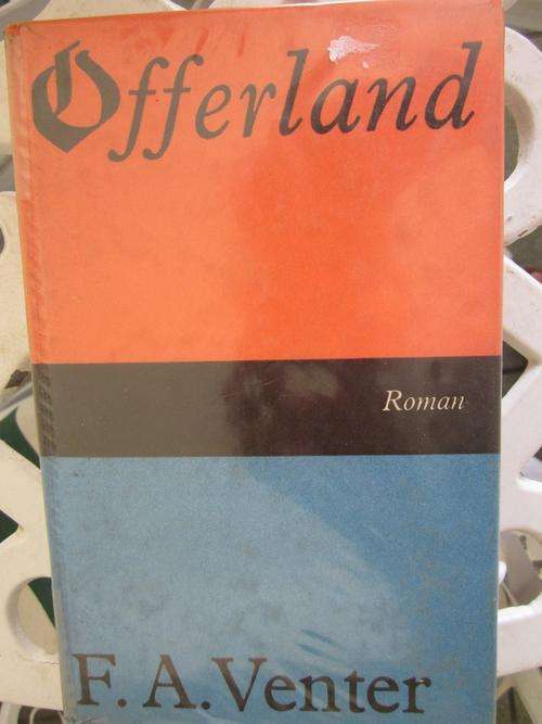 Offerland - FA Venter - potlood aantekeninge in boek