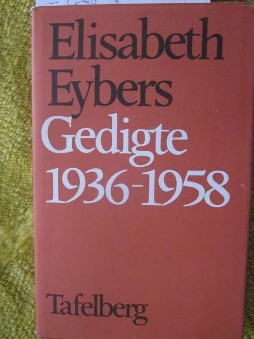 Elisabeth Eybers Gedigte 1936-1958