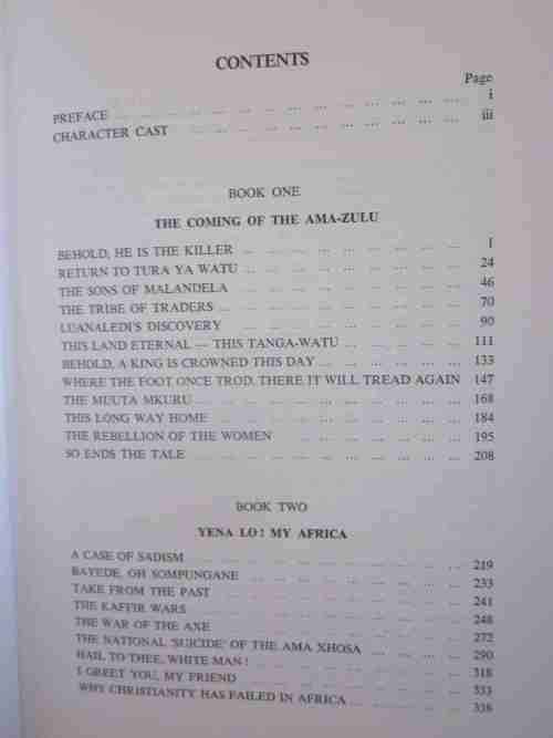Africa is my Witness- Vusamazulu C. Mutwa- dustjacket has wear and tear