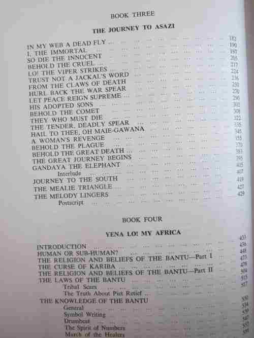 Indaba My Children- Vusamazulu C. Mutwa- No dustjacket