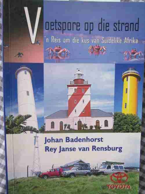 Voetspore op die Strand-n Reis om die Kus van Suidelike Afrika-Johan Badenhorst