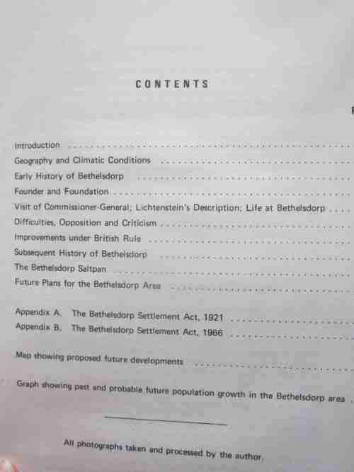The Historic Village of Bethelsdorp-Colin D. Schauder- No 306 of Limited Edition of 500